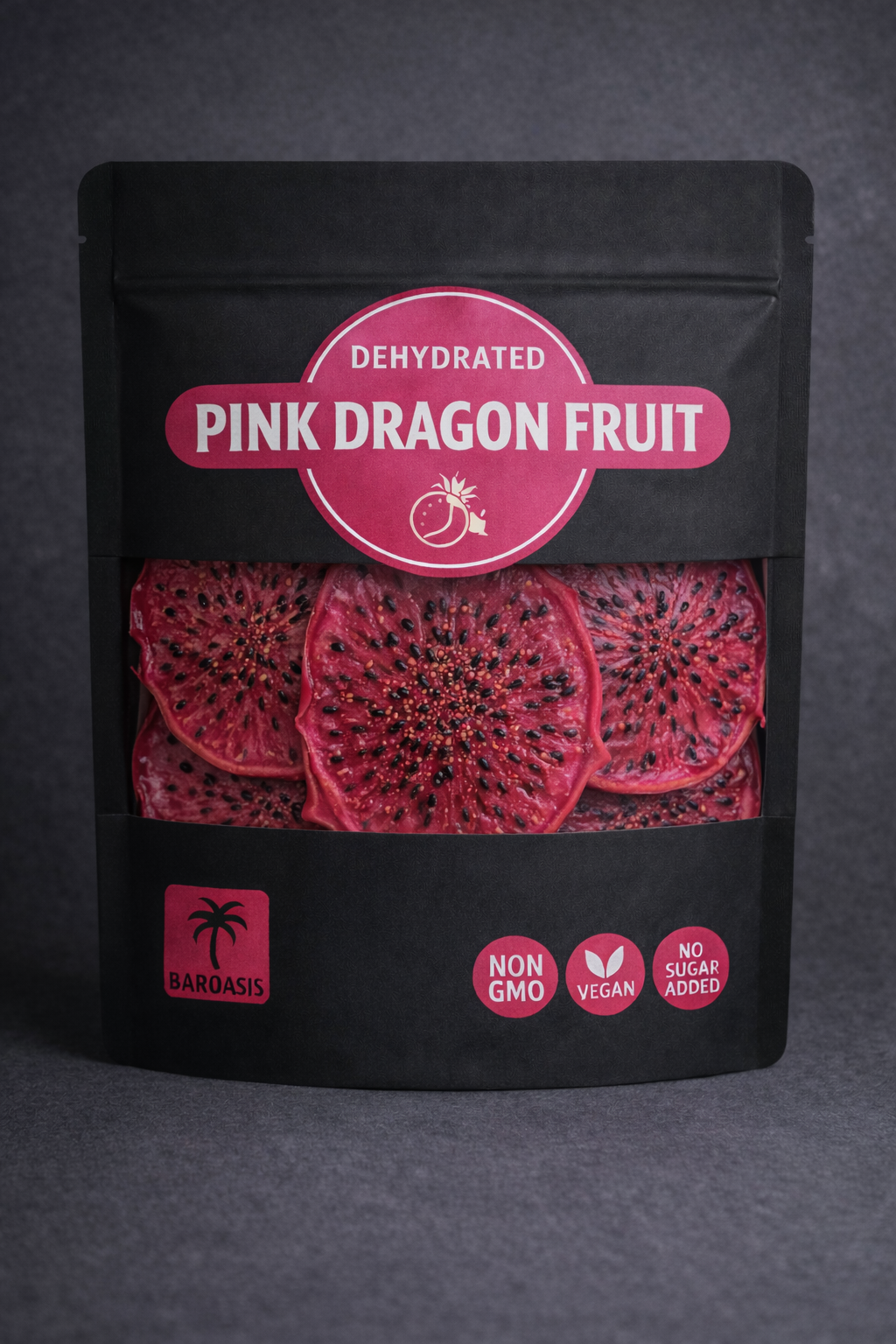 🍉 Bar Oasis® Dehydrated Pink Dragon Fruit